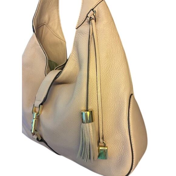 G.I.L.I. Classic Pebble Leather Hobo Verona TUSCAN ROSE Hobo Bag - Picture 12 of 12